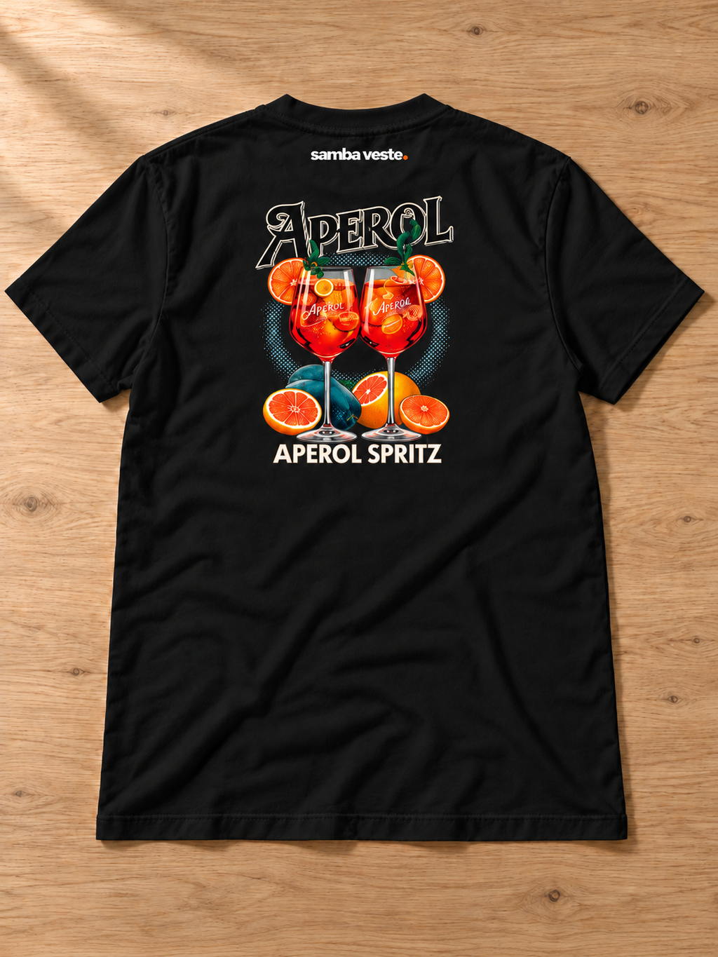 Camiseta Aperol Spritz — Preta