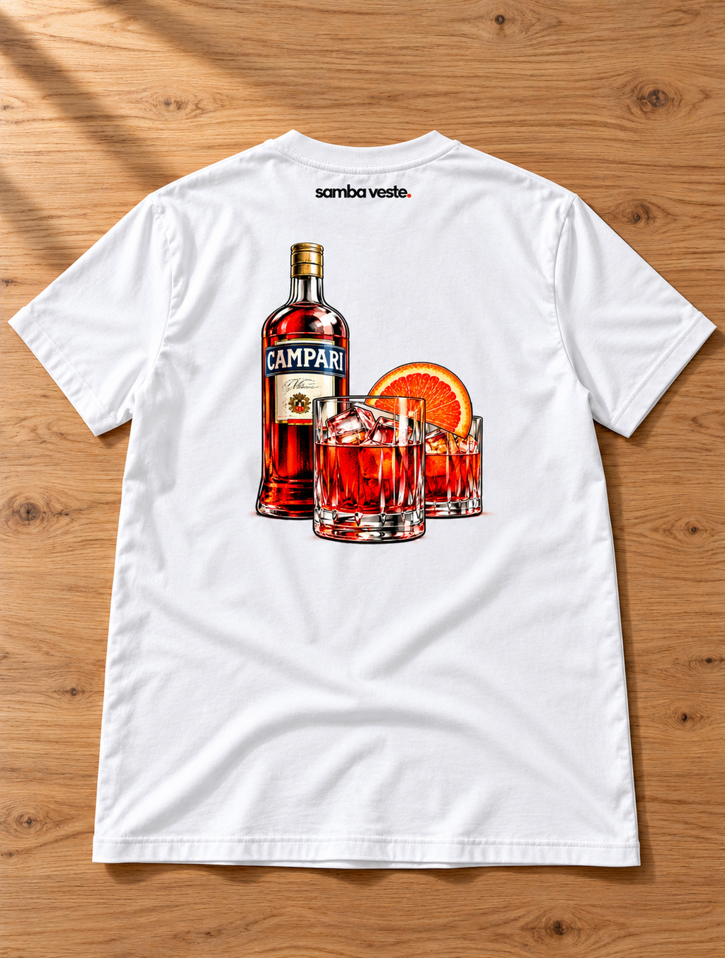 Camiseta Campa — Branca