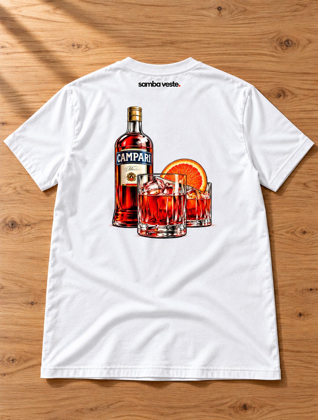 Camiseta Campa — Branca