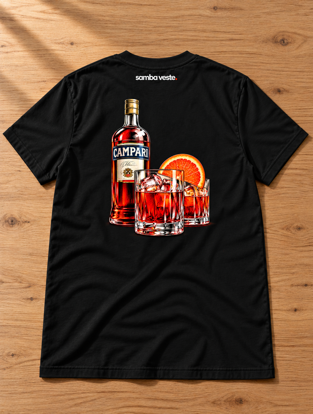 Camiseta Campa — Preta
