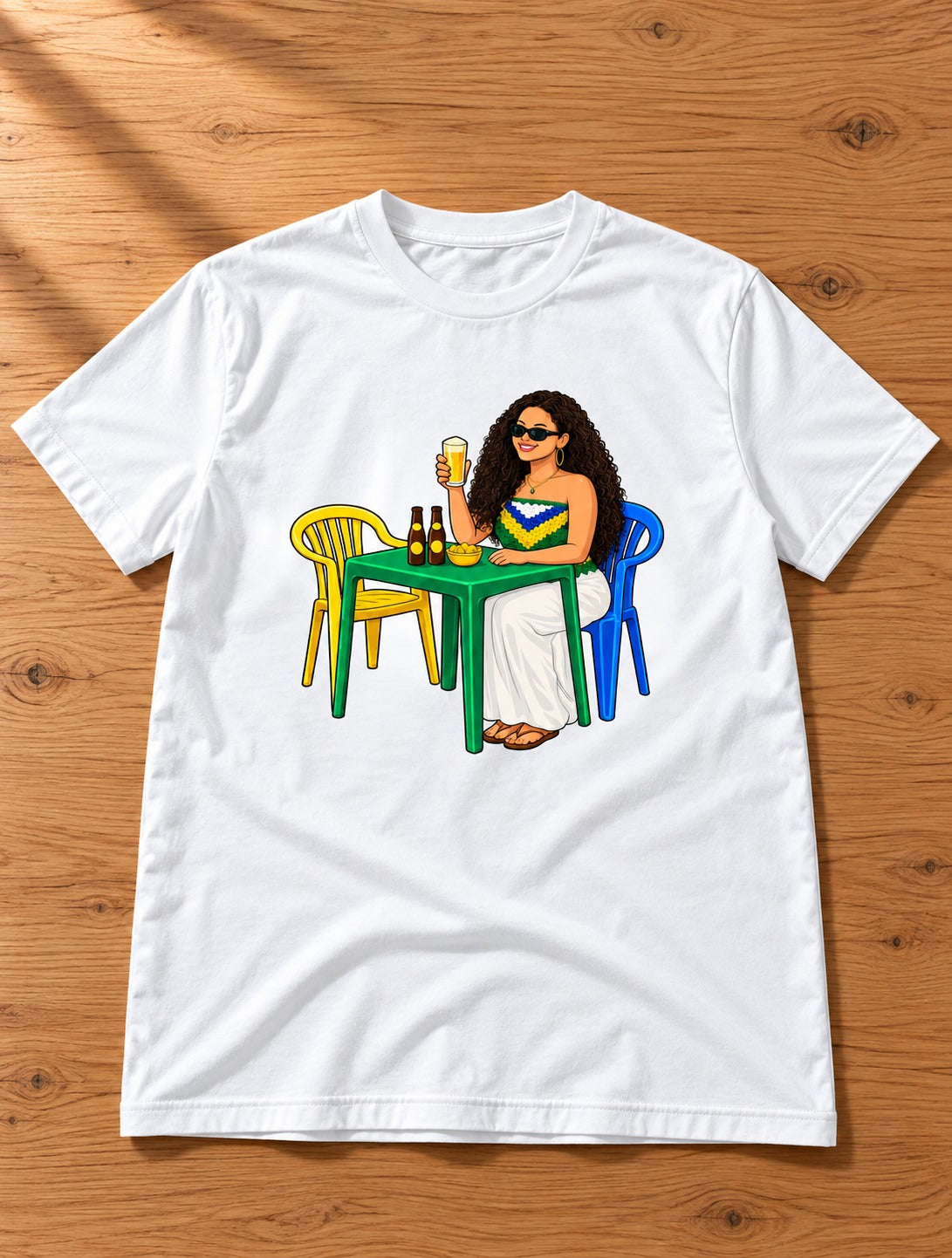 Camiseta Resenha Brasileira — Branca