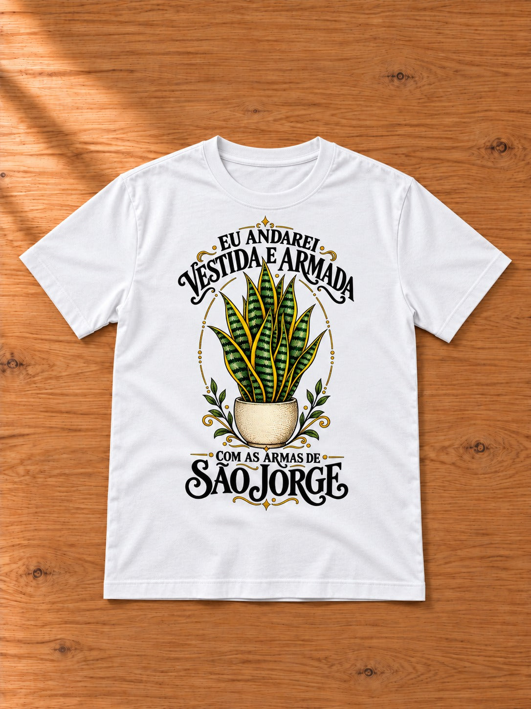 Camiseta Espada de São Jorge — FEMININA