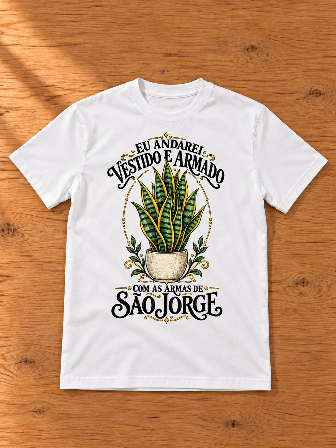 Camiseta Espada de São Jorge — MASCULINO
